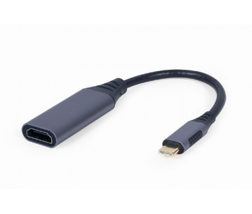 Gembird USB Type-C - HDMI adapter szürke