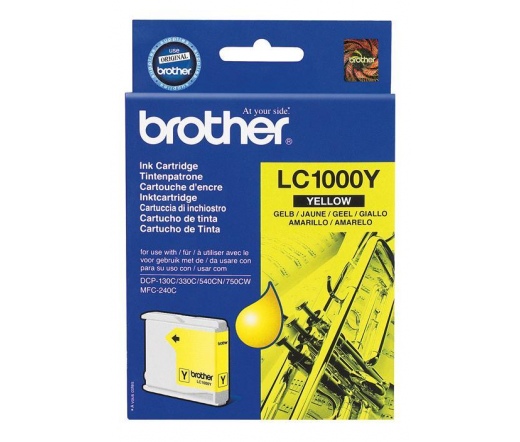Brother LC1000Y sárga