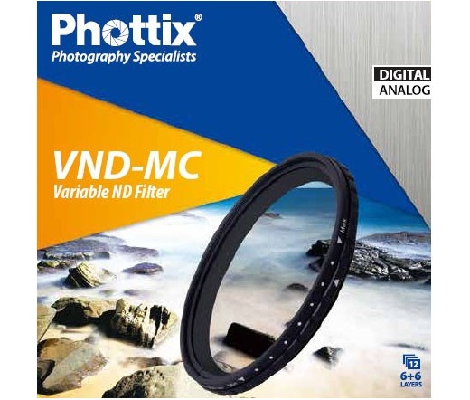 Phottix változtatható VND-MC szűrő 52mm