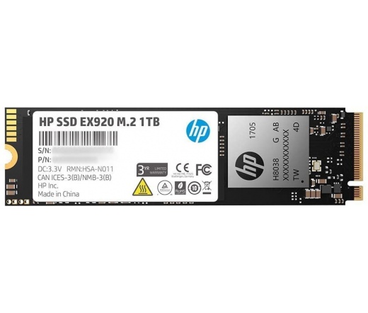 SSD HP EX920 1TB M.2 S-ATA NVMe