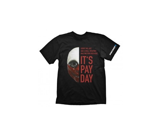 Payday 2 T-Shirt "Wolf Mask", M