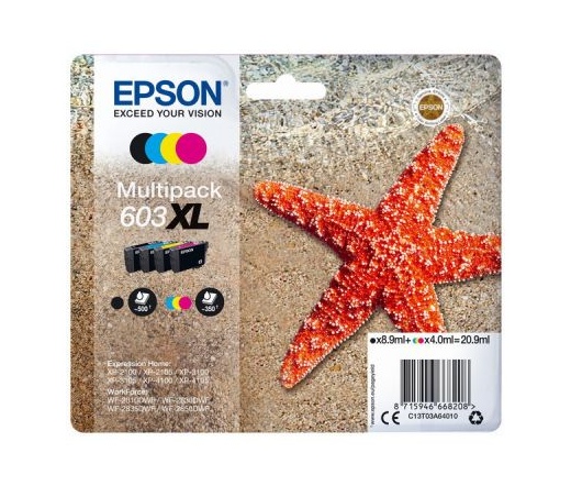 Epson 603XL T03A6 Tintapatron csomag