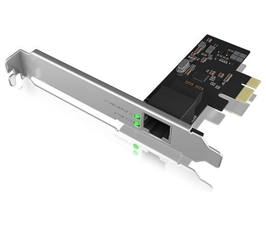 RaidSonic Icy Box PCIe 2.5 Gigabit Ethernet LAN