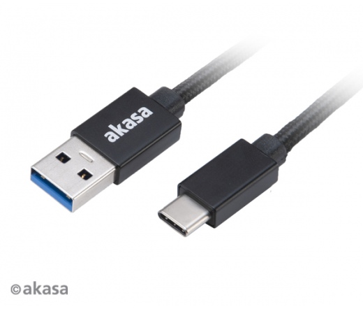 Akasa USB 3.1 Gen 1 Type-C - Type-A kábel