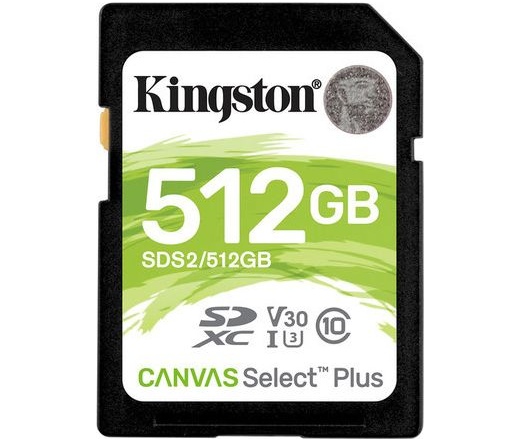 Kingston Canvas Select Plus SDXC 512GB