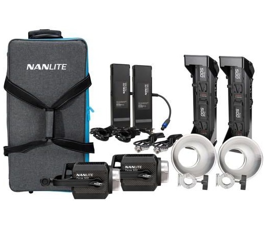 Nanlite Forza 2x500 LED lámpa szett