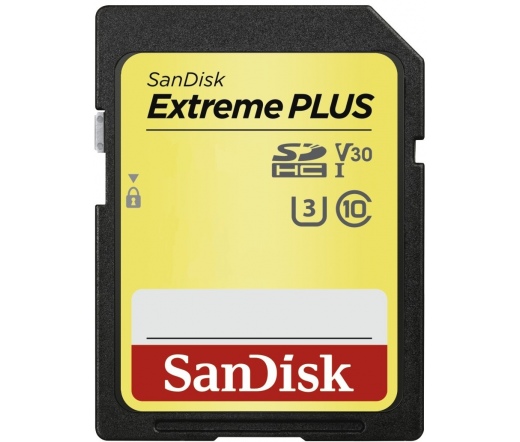 SANDISK Extreme Plus SDXC 190/130MB/s UHS-I U3 V30