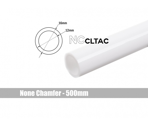 Bitspower Crystal Link Tube 16/14mm 500mm - White