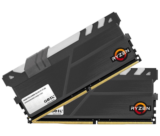 GeIL EVO X DDR4 AMD fekete 3000MHz CL16 8GB KIT2