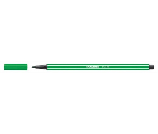 Stabilo Rostirón, 1 mm, "Pen 68", zöld