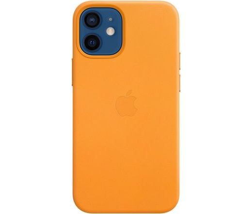 Apple iPhone 12 mini MagSafe bőrtok kalif. pipacs