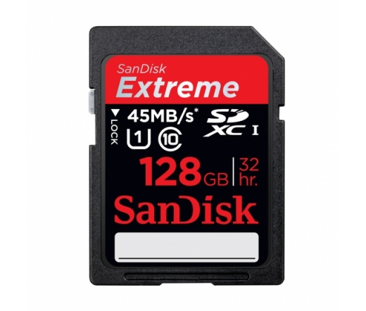 SanDisk Extreme HD Video SD 128GB CL10