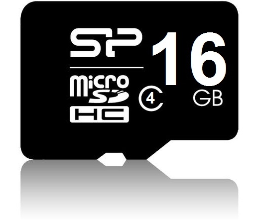 Silicon Power microSDHC 16GB Class4