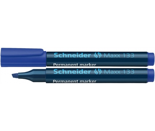 Schneider Alkoholos marker, 1-4 mm, vágott, kék