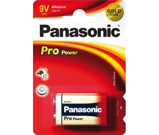 Panasonic 6LR61PPG/1BP Pro Power 9V