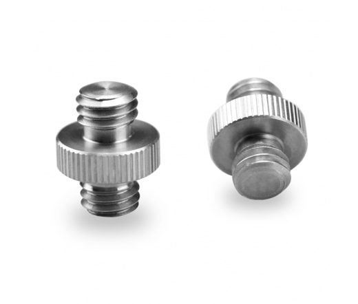 SMALLRIG Double Head Stud 2pcs pack with 3/8" to 3