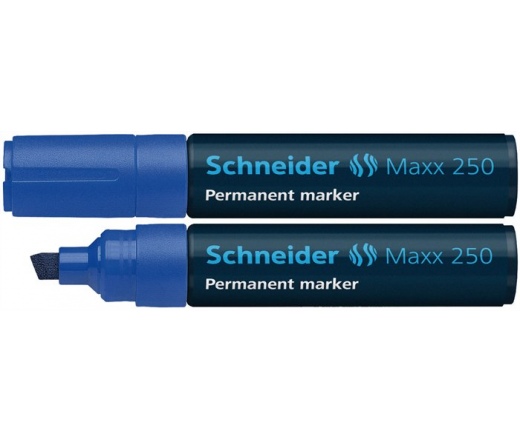 Schneider Alkoholos marker, 2-7 mm, vágott, kék