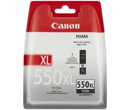 Canon PGI-550PGBK XL fekete blister w/security