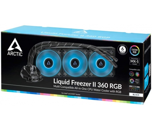 ARCTIC Liquid Freezer II 360 RGB Black