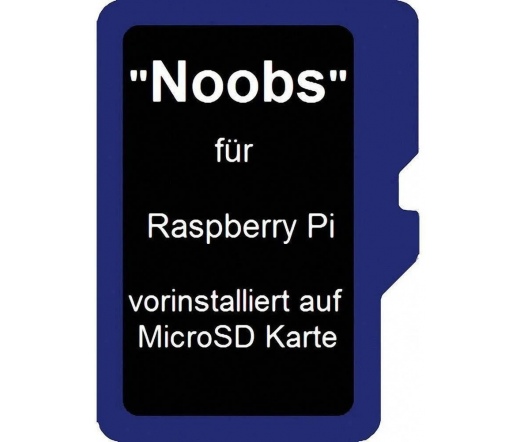 Raspberry Pi Noobs Operációs rendszer microSD
