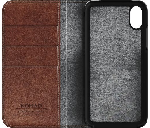 Nomad Leather Folio iPhone X-hez