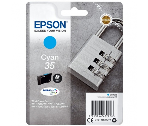 Patron Epson 35 (T3582) Cyan