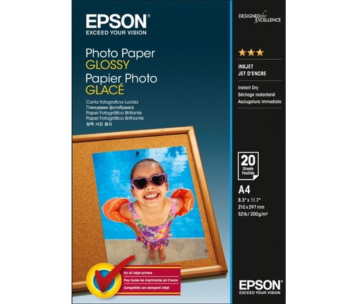 Epson Glossy A4 20 lap