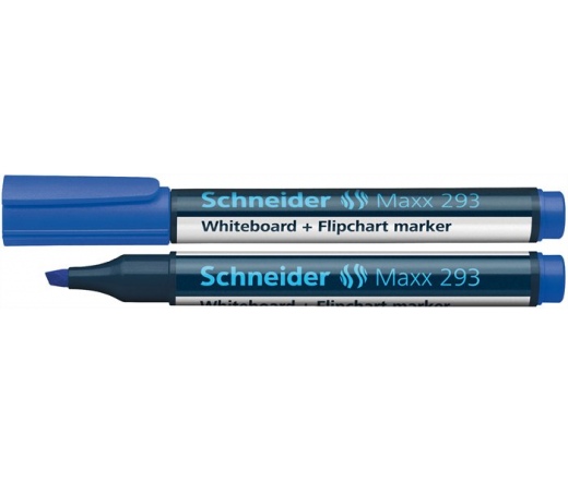 Schneider Tábla- és flipchart marker, 1-4 mm kék
