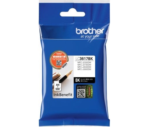 Brother LC3617BK fekete