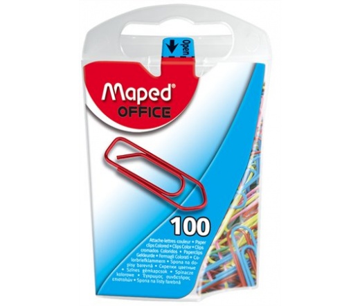 Maped Gemkapocs, 25 mm, színes 100db