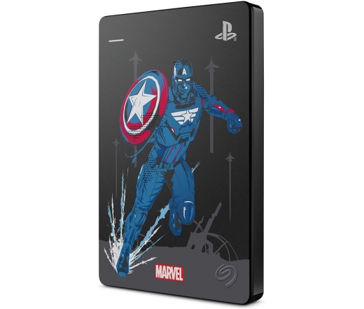 Seagate Game Drive PS4-hez 2TB Marvel Av. Cpt. Am.