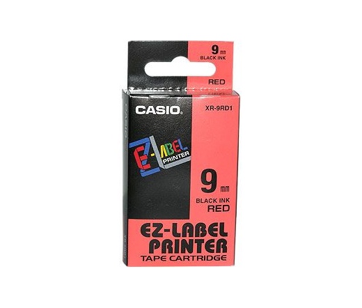 Casio víztiszta-fekete 9mm x 8m