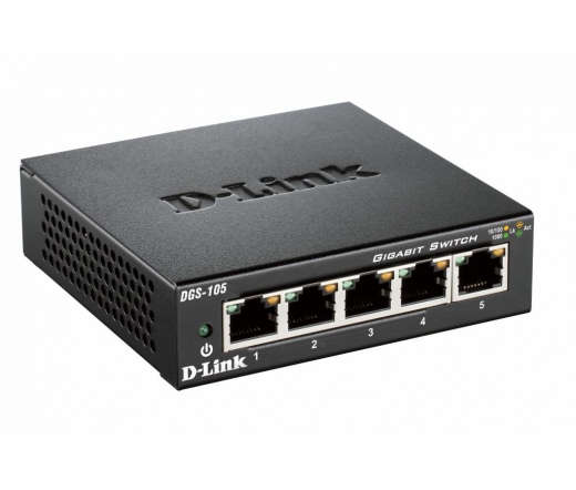 D-Link DGS-105 Gigabit Ethernet Switch
