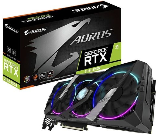 Gigabyte AORUS GeForce RTX 2060 SUPER 8G