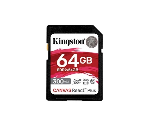 Kingston Canvas React Plus SDXC 64GB