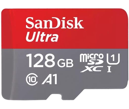 SanDisk Ultra microSD UHS-I A1 140MB/s 128GB