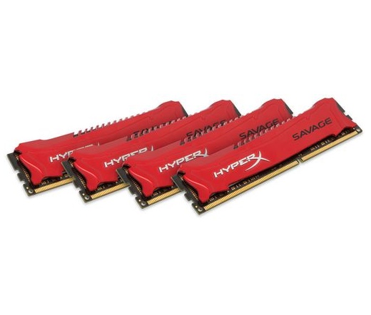 Kingston HyperX Savage DDR3 1866MHz 32GB CL9 Kit4