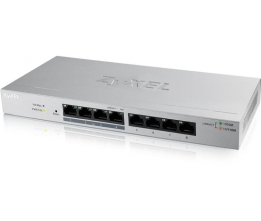 Zyxel GS1200-8HP 8-port GbE Unmanaged Switch