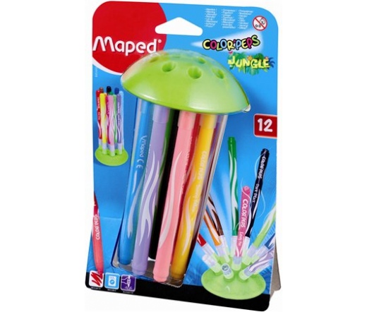 Maped Filctoll készlet, Color Peps Jungle 12 szín