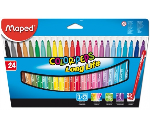 MAPED "Color`Peps" vegyes 24db