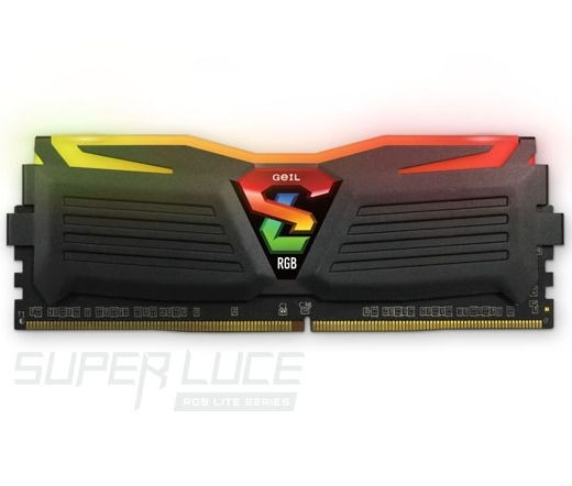 GeIL Super Luce 16GB 3000MHz DDR4 Fekete RGB