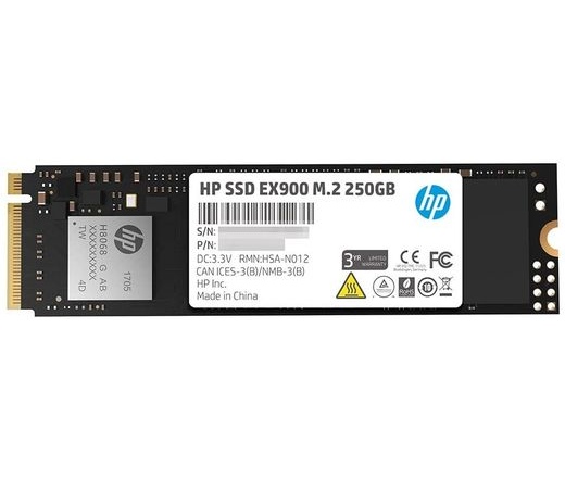 HP EX900 M.2 NVMe 250GB