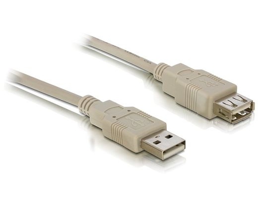 Delock USB 2.0 hosszabbító 3m