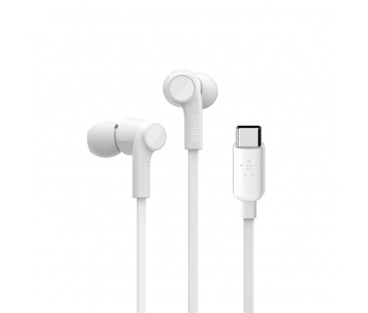 Belkin Soundform USB-C fülhallgató Fehér