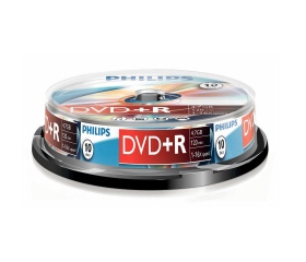 Philips 1x10 DVD+R 4,7GB 16x SP