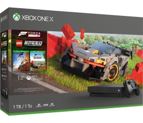 Konzol Xbox One X 1TB + Forza Horizon 4 LEGO