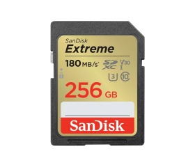 SanDisk Extreme SDXC 256GB