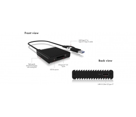 RAIDSONIC Icy Box IB-CR404-C31 CFexpress USB 3.2 G