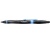 Stabilo Golyóstoll, 0,5 mm, fekete-kék tollt kék