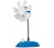 Arctic Breeze kék USB asztali ventilátor